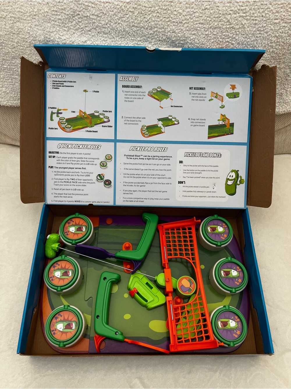 Pickleball Blast - The Pickle Smackdown Game From The Court to the Tabletop Toy
